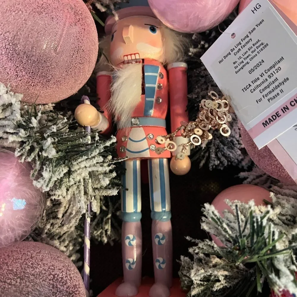 Cupcakes and Cashmere Holiday Nutcracker Candyland Wreath